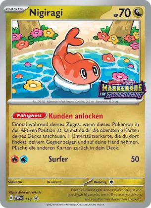 Nigiragi Nr. 118 – SVP Black Star Promos