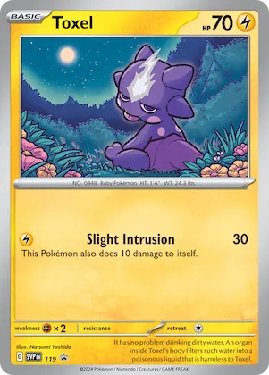 Toxel #119 – Scarlet & Violet Promo Cards