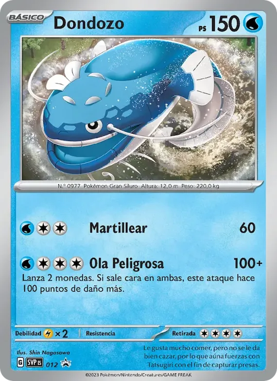 Dondozo 12 – SVP Black Star Promos