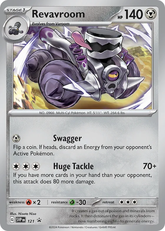 Revavroom #121 – Scarlet & Violet Promo Cards