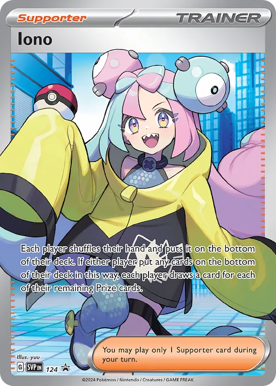 Iono #124 – Scarlet & Violet Promo Cards
