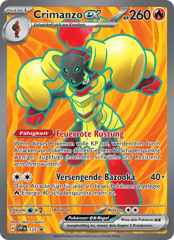 Crimanzo-ex 125 – SVP Black Star Promos