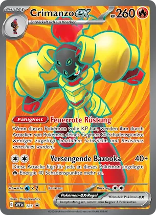 Crimanzo-ex Nr. 125 – SVP Black Star Promos