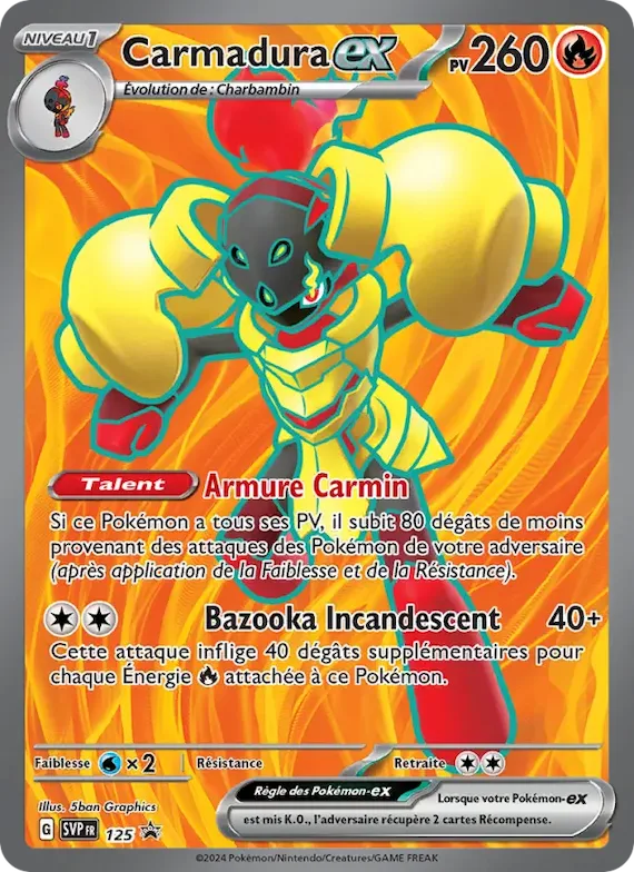 Carmadura-ex 125 – SVP Black Star Promos