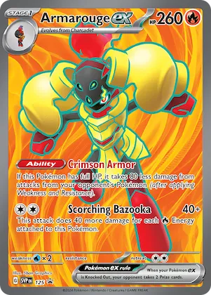 Armarouge ex #125 – Scarlet & Violet Promo Cards