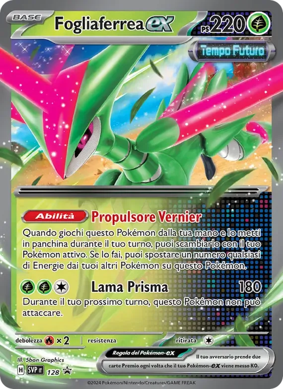 Fogliaferrea-ex 128 – SVP Black Star Promos