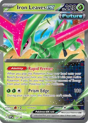 Iron Leaves ex #128 – Scarlet & Violet Promo Cards