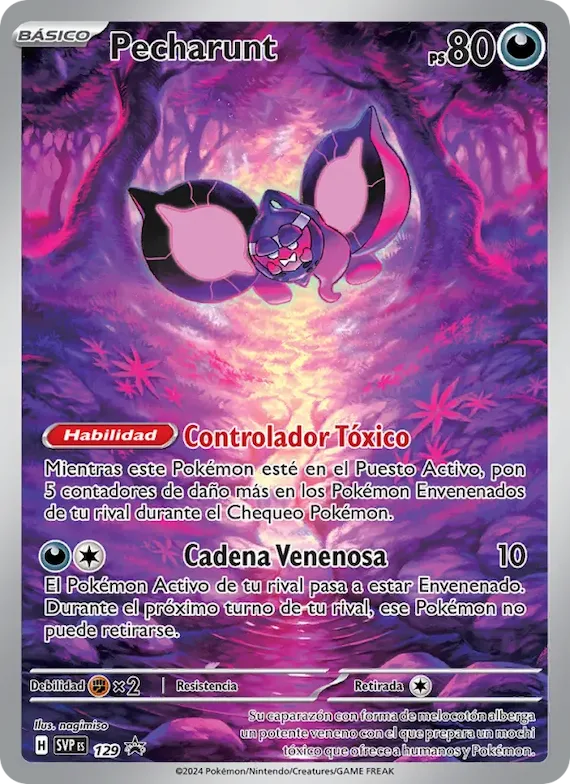 Pecharunt 129 – SVP Black Star Promos