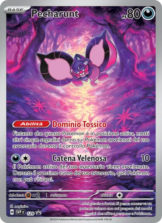 Pecharunt 129 – SVP Black Star Promos