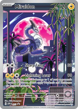 Miraidon #13 – Scarlet & Violet Promo Cards