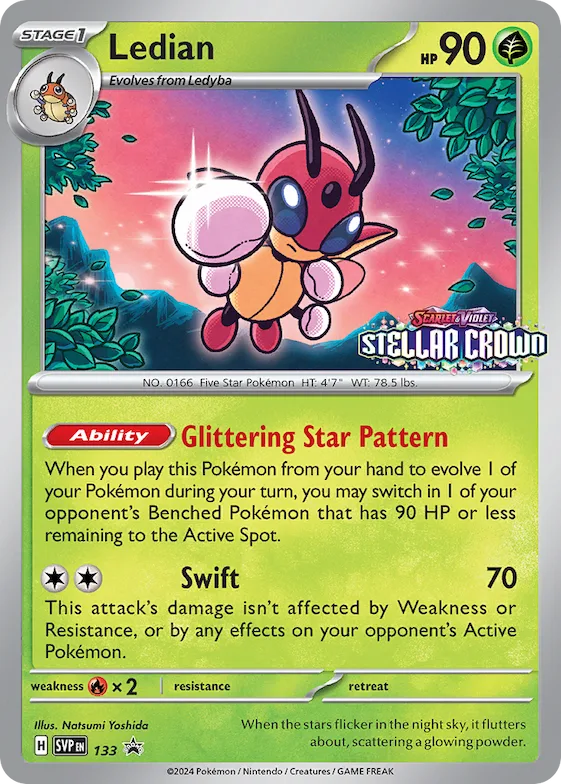 Ledian #133 – Scarlet & Violet Promo Cards
