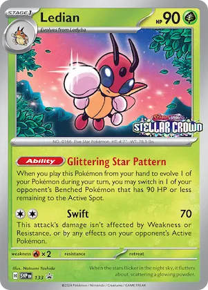 Ledian #133 – Scarlet & Violet Promo Cards