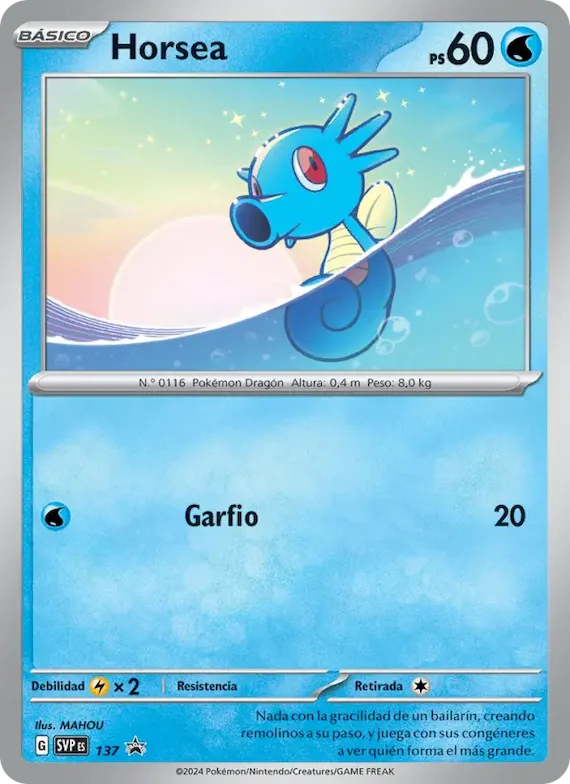 Horsea 137 – SVP Black Star Promos