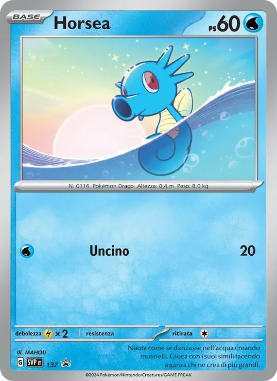 Horsea 137 – SVP Black Star Promos