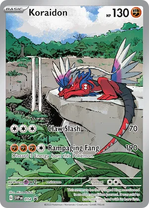 Koraidon #14 – Scarlet & Violet Promo Cards