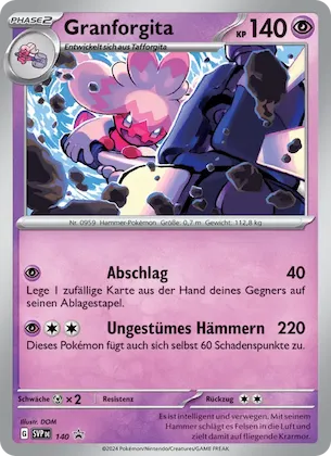 Granforgita Nr. 140 – SVP Black Star Promos