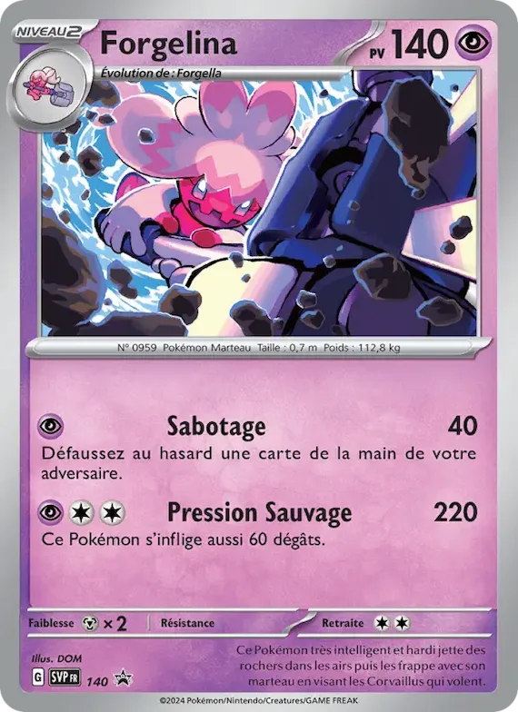 Forgelina 140 – SVP Black Star Promos