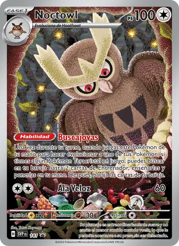 Noctowl 141 – SVP Black Star Promos