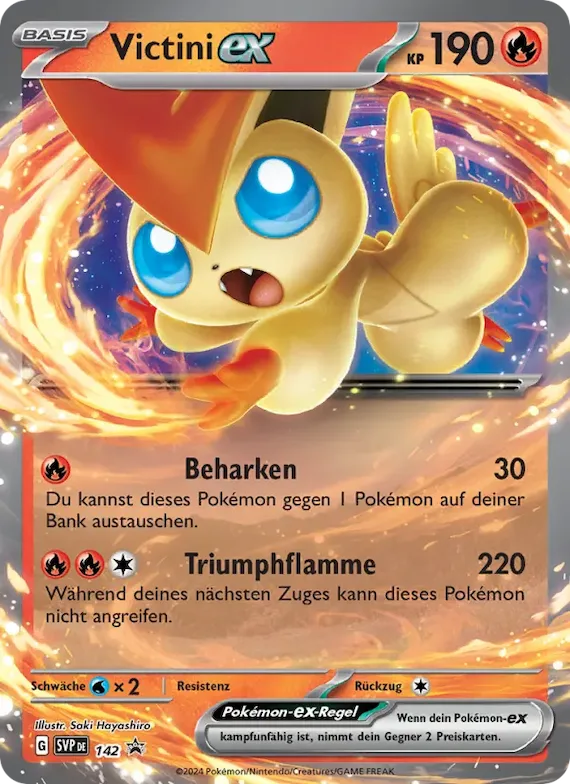 Victini-ex 142 – SVP Black Star Promos