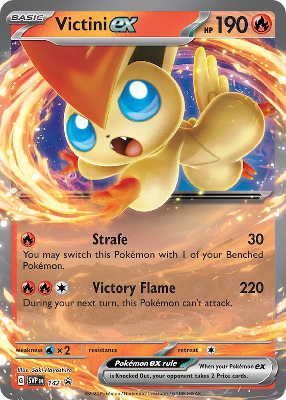 Victini ex #142 – Scarlet & Violet Promo Cards