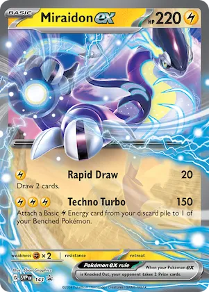 Miraidon ex #143 – Scarlet & Violet Promo Cards