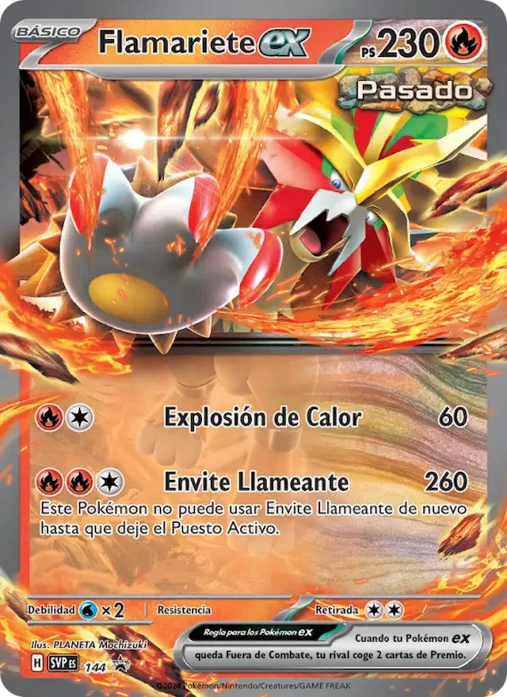 Flamariete ex 144 – SVP Black Star Promos
