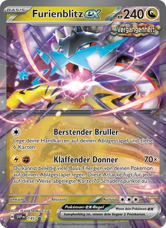 Furienblitz-ex 145 – SVP Black Star Promos