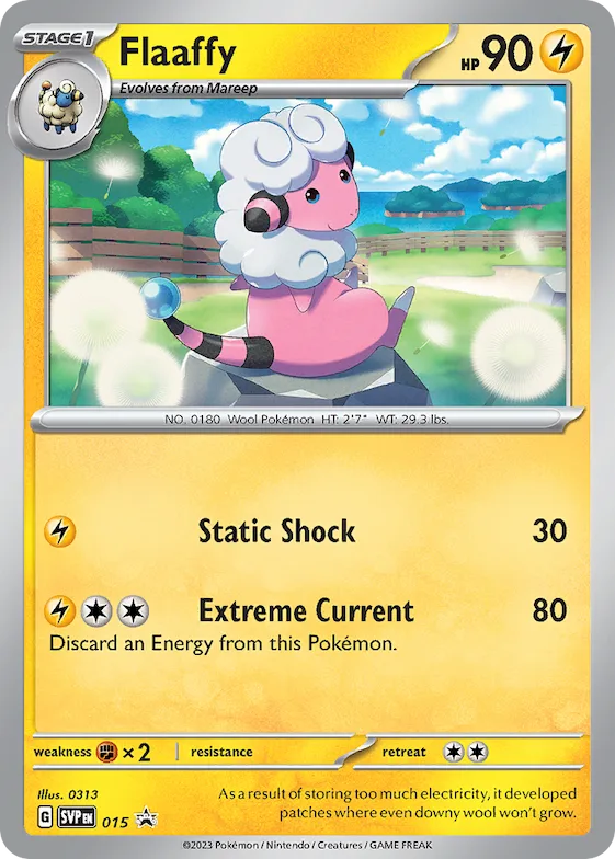 Flaaffy #15 – Scarlet & Violet Promo Cards