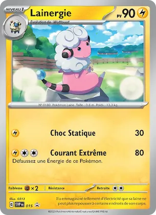 Lainergie n° 15 – SVP Black Star Promos