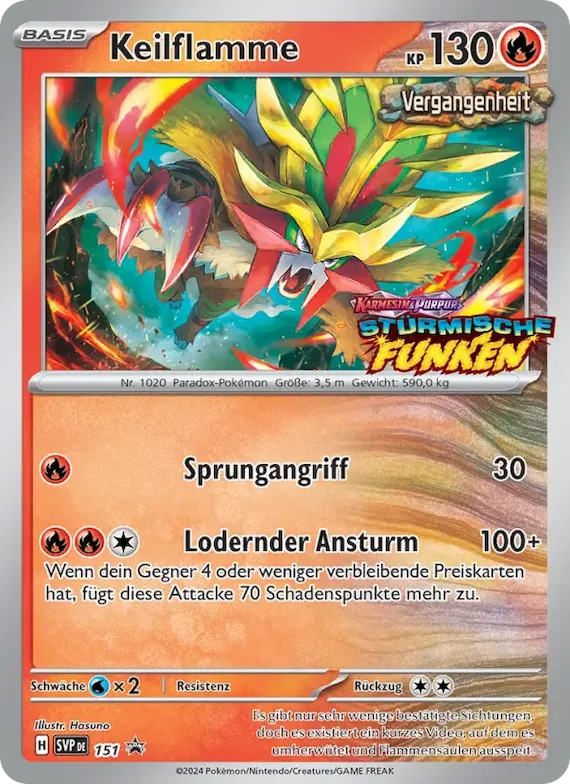 Keilflamme 151 – SVP Black Star Promos