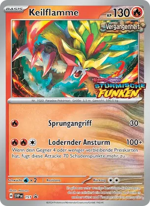 Keilflamme Nr. 151 – SVP Black Star Promos