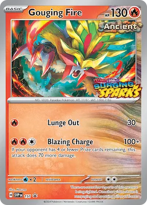 Gouging Fire #151 – Scarlet & Violet Promo Cards