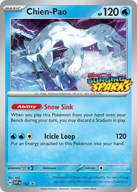 Chien-Pao #152 – Scarlet & Violet Promo Cards