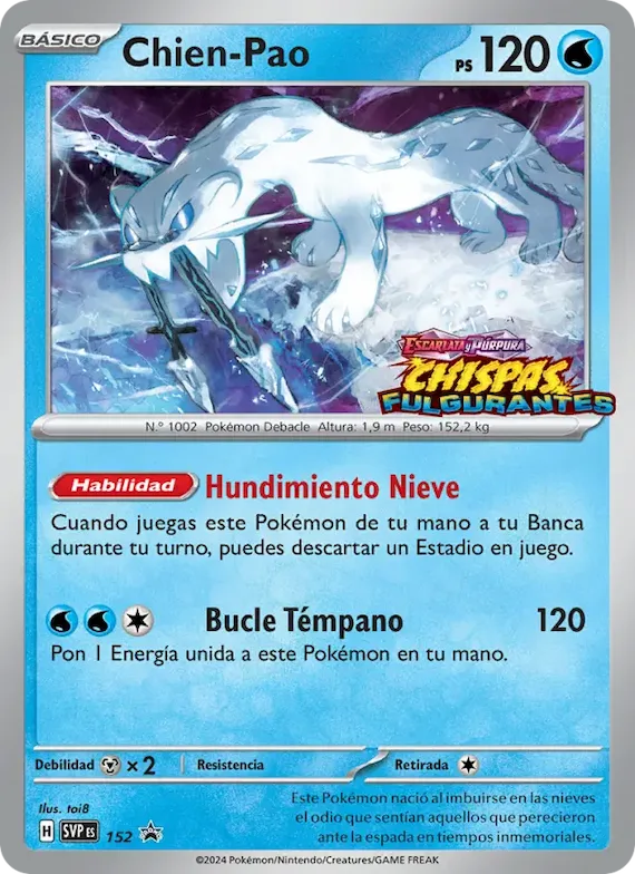 Chien-Pao 152 – SVP Black Star Promos