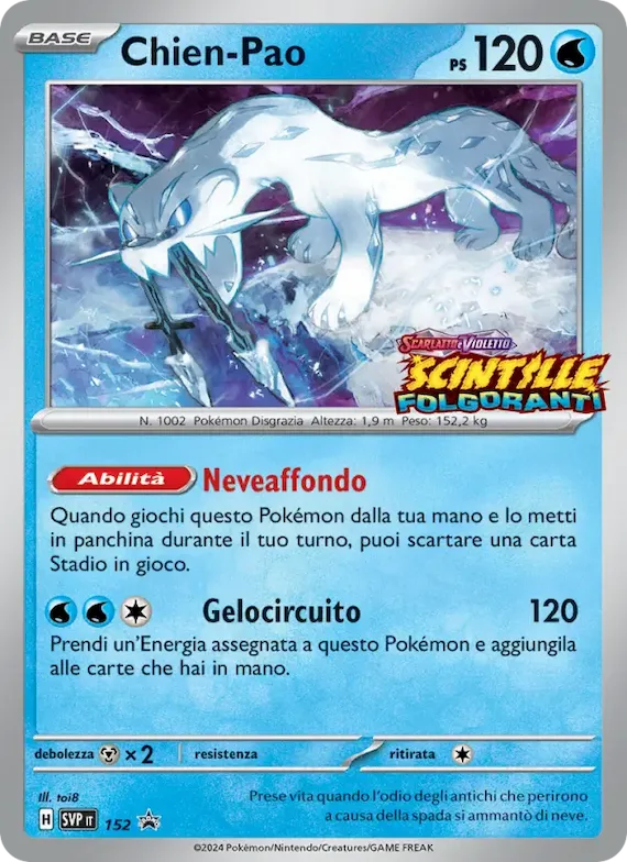 Chien-Pao 152 – SVP Black Star Promos