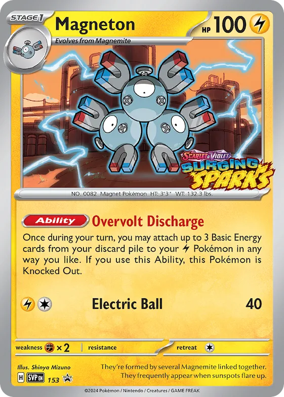 Magneton #153 – Scarlet & Violet Promo Cards