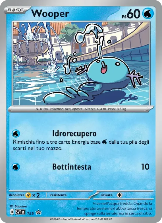 Wooper 155 – SVP Black Star Promos