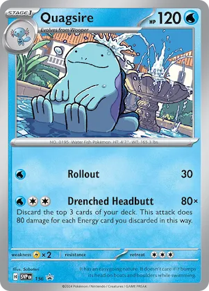 Quagsire #156 – Scarlet & Violet Promo Cards