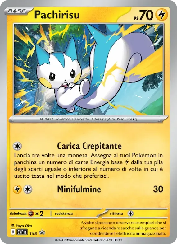 Pachirisu 158 – SVP Black Star Promos