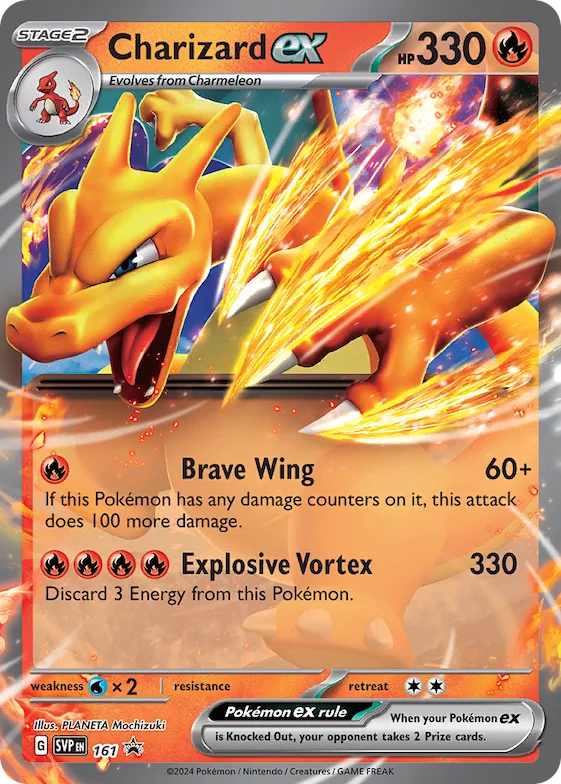 Charizard ex #161 – Scarlet & Violet Promo Cards