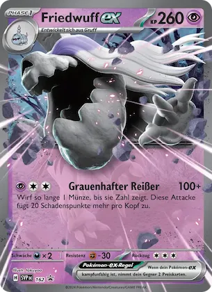 Friedwuff-ex Nr. 162 – SVP Black Star Promos