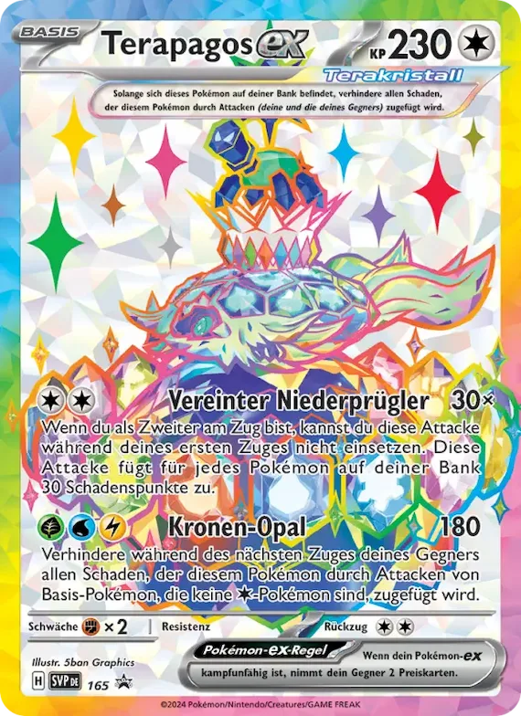 Terapagos-ex 165 – SVP Black Star Promos