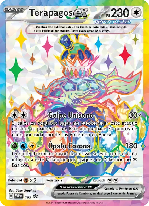 Terapagos ex 165 – SVP Black Star Promos