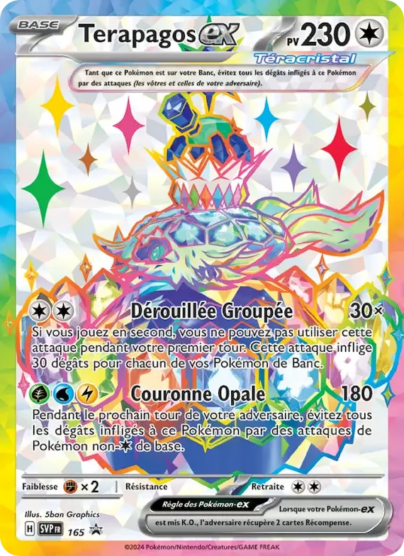 Terapagos-ex 165 – SVP Black Star Promos