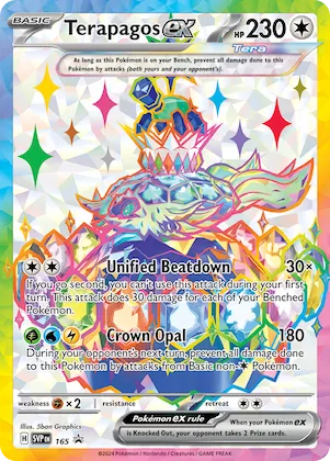 Terapagos ex #165 – Scarlet & Violet Promo Cards