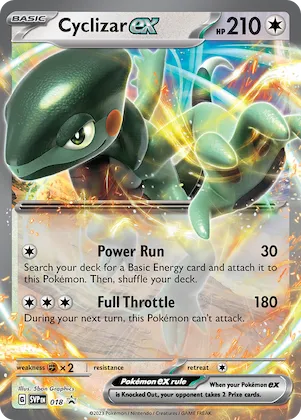 Cyclizar ex #18 – Scarlet & Violet Promo Cards