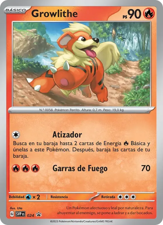 Growlithe 24 – SVP Black Star Promos