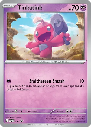 Tinkatink #25 – Scarlet & Violet Promo Cards