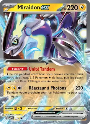 Miraidon-ex n° 28 – SVP Black Star Promos