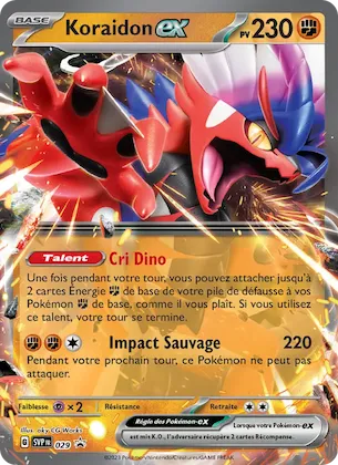 Koraidon-ex n° 29 – SVP Black Star Promos